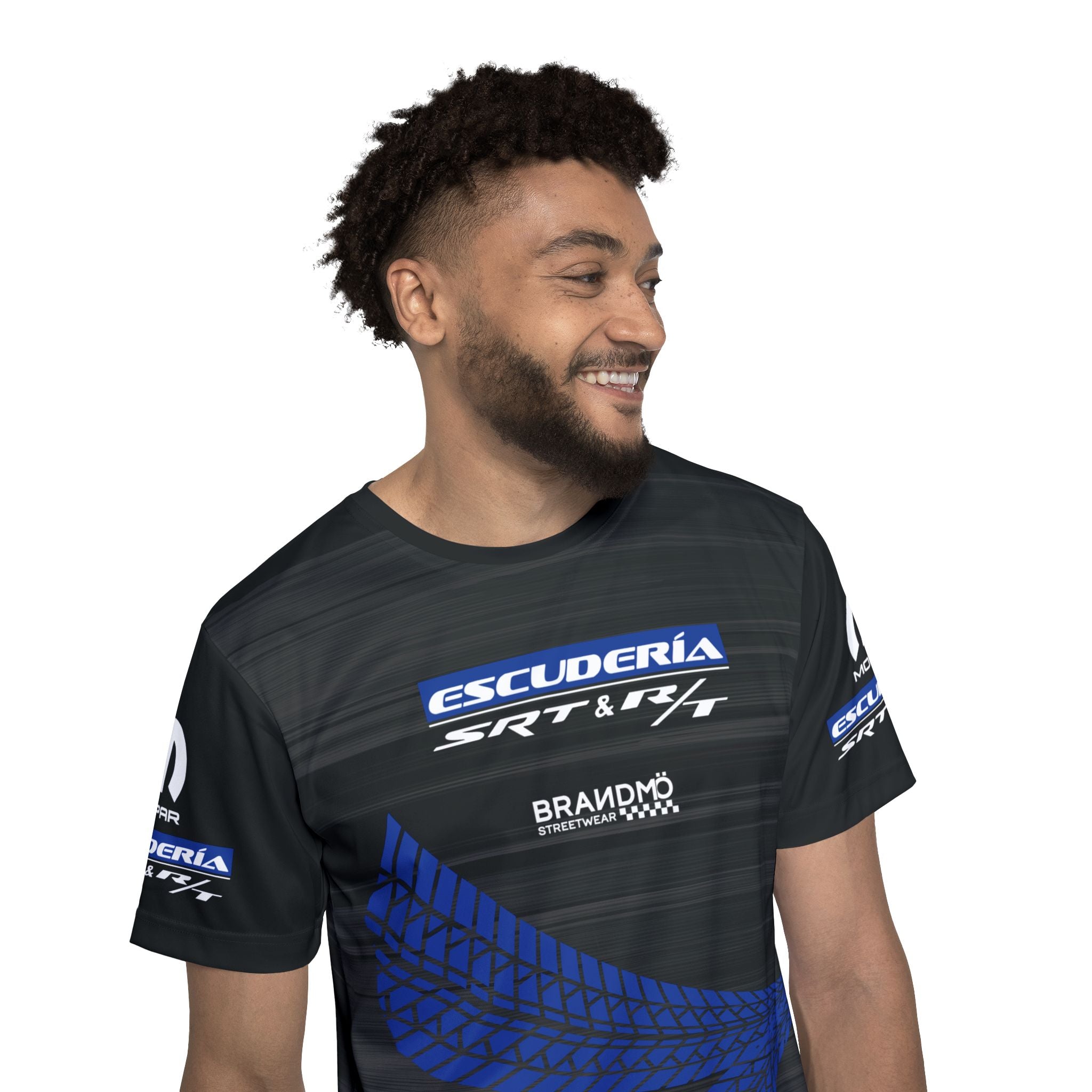 "ESCUDERÍA SRT & RT" Racing Shirt  *Blue* [LIMITED EDITION]