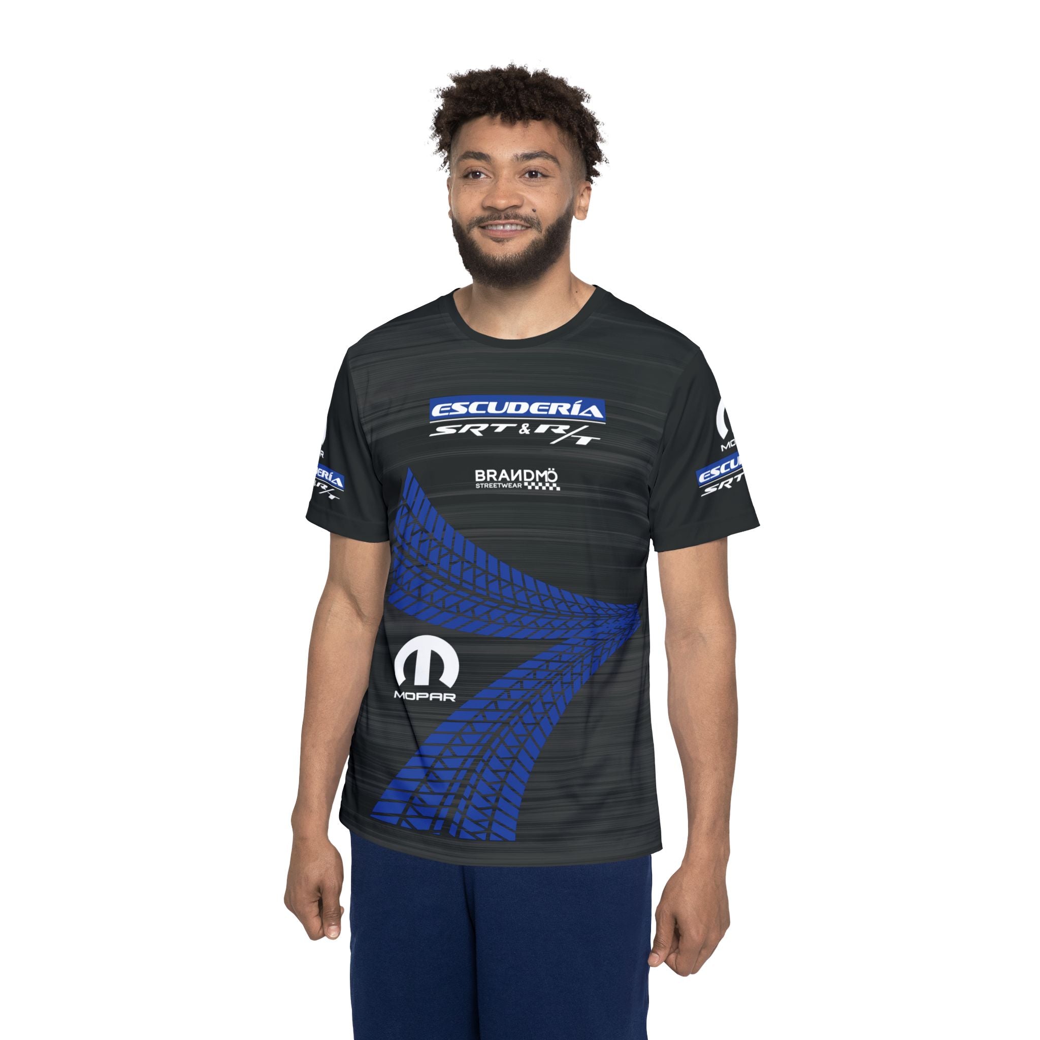 "ESCUDERÍA SRT & RT" Racing Shirt  *Blue* [LIMITED EDITION]
