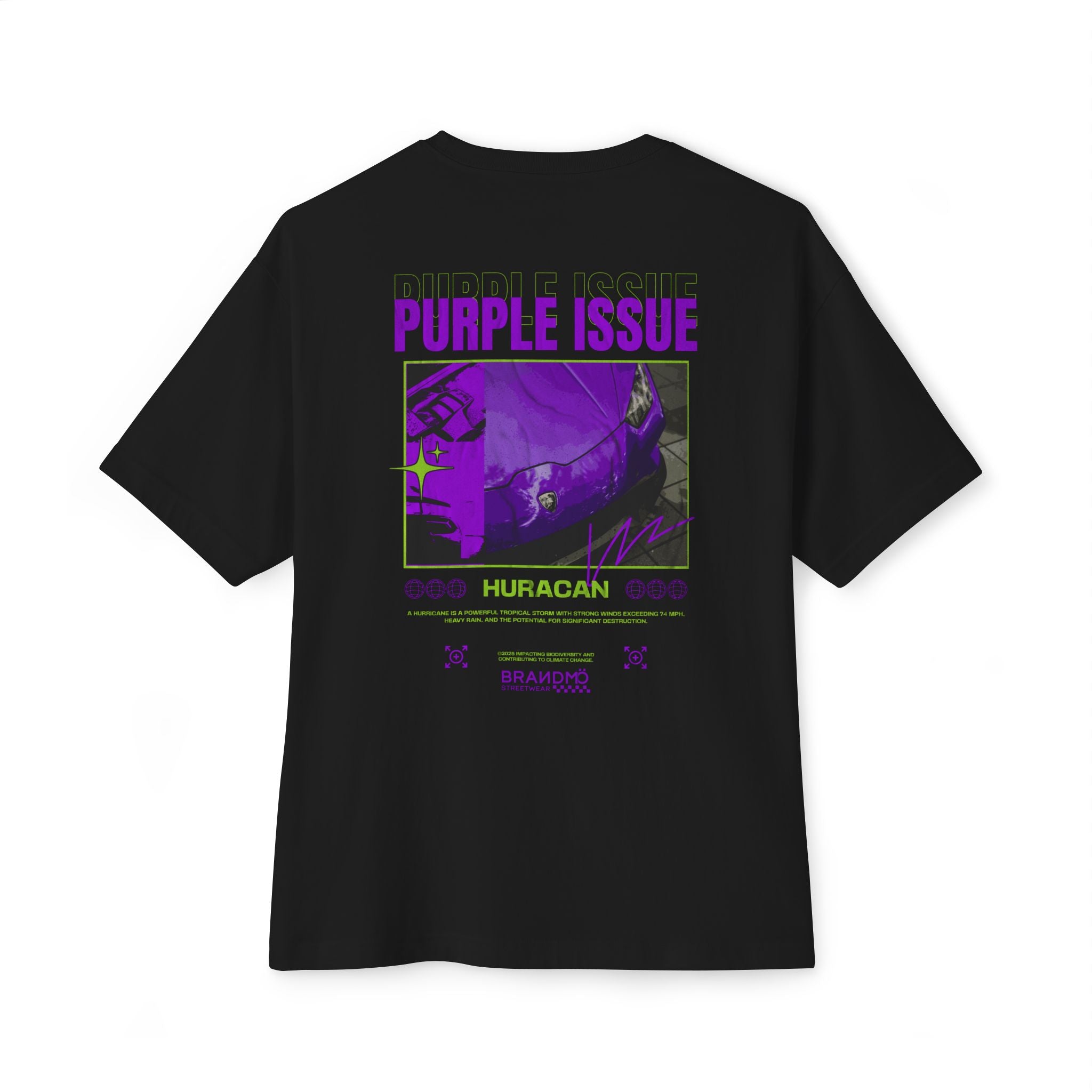 "Purple Issue" Oversize Shirt