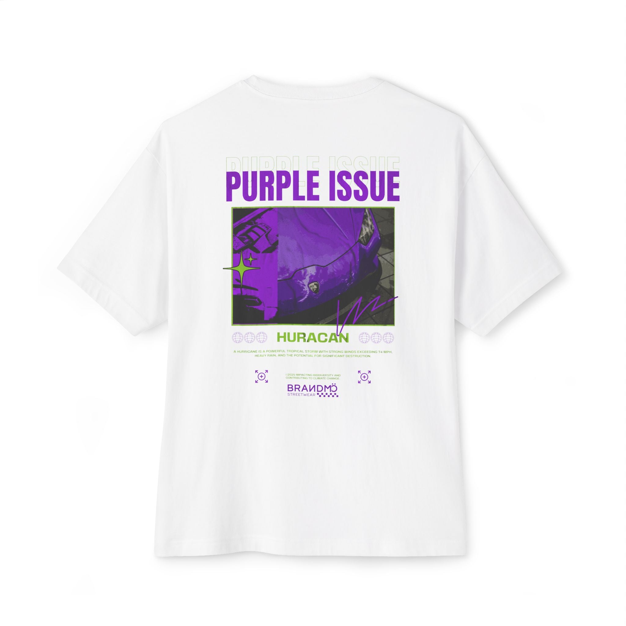 "Purple Issue" Oversize Shirt