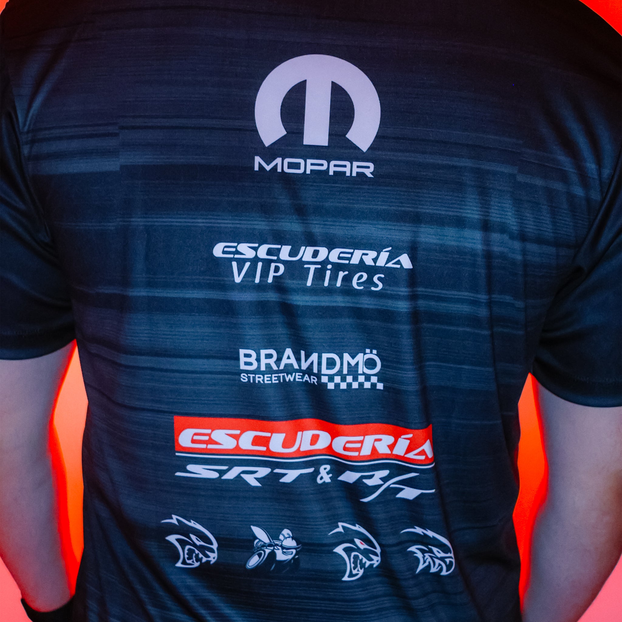 "ESCUDERÍA SRT & RT" Racing Shirt  *Red* [LIMITED EDITION]
