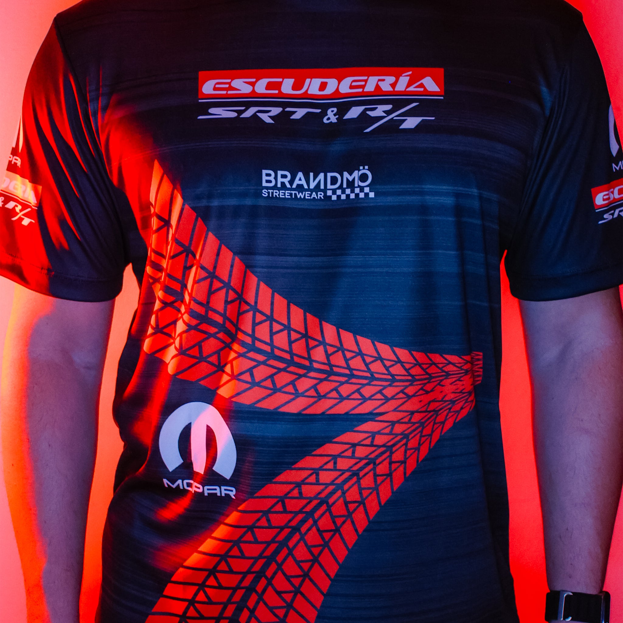 "ESCUDERÍA SRT & RT" Racing Shirt  *Red* [LIMITED EDITION]