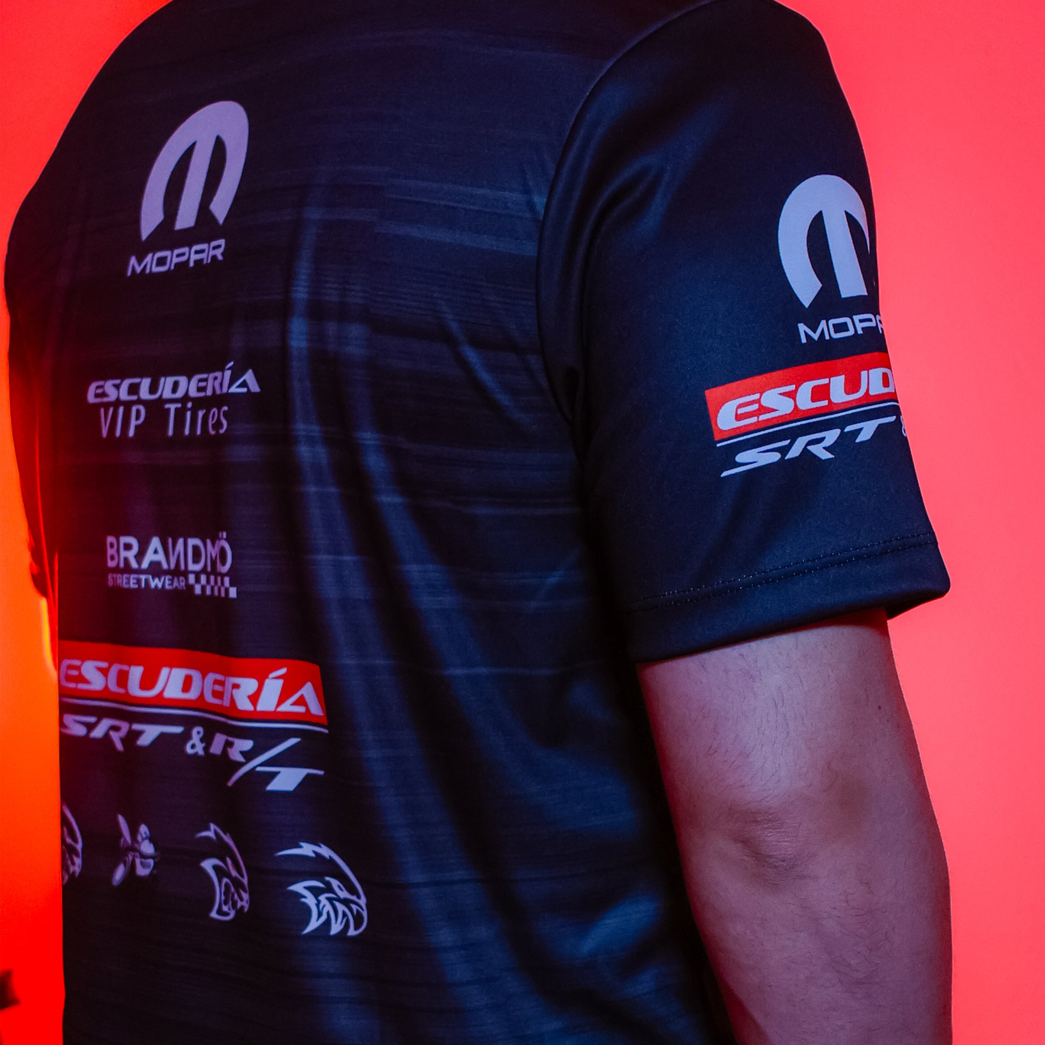 "ESCUDERÍA SRT & RT" Racing Shirt  *Red* [LIMITED EDITION]