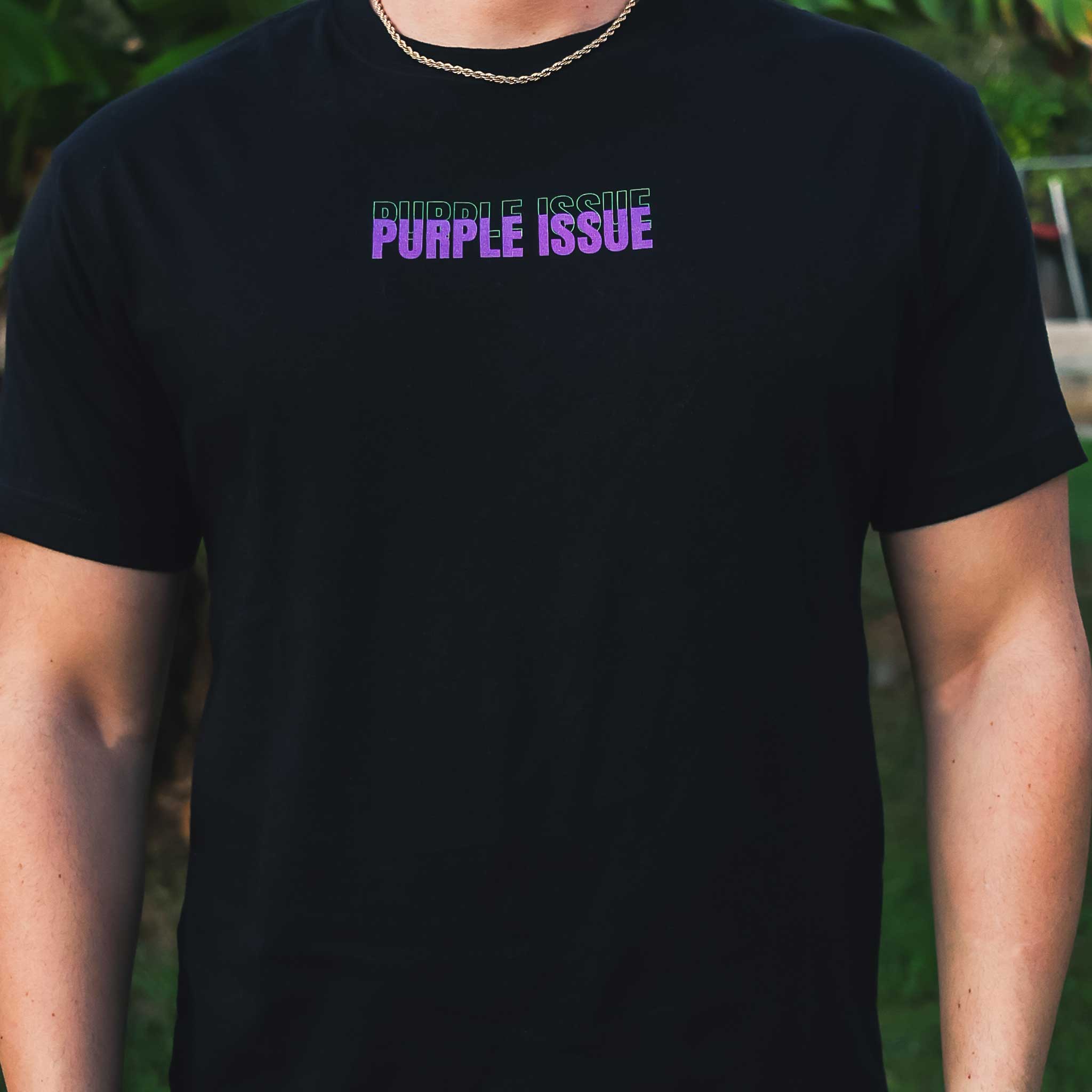 "Purple Issue" Oversize Shirt